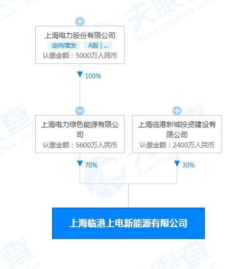 上海電力投資成立新能源公司，注冊(cè)資本8000萬專注新興能源技術(shù)研發(fā)